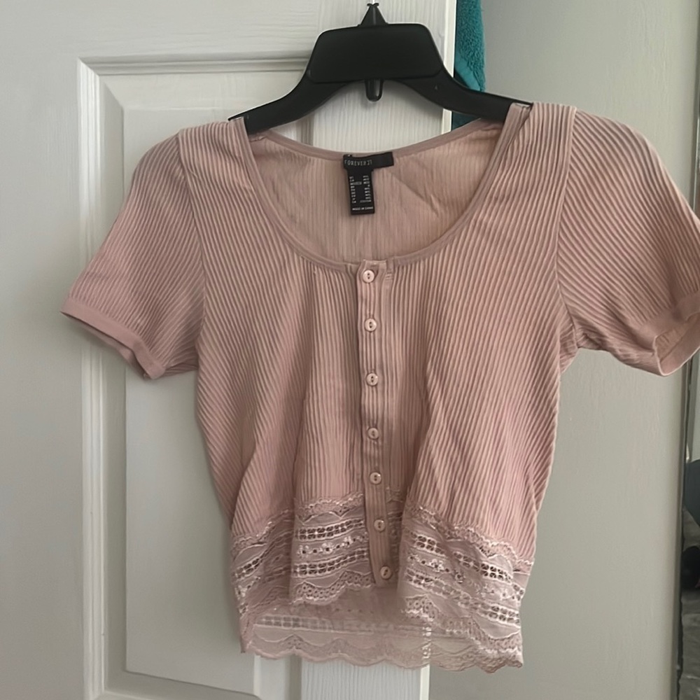 Pink top